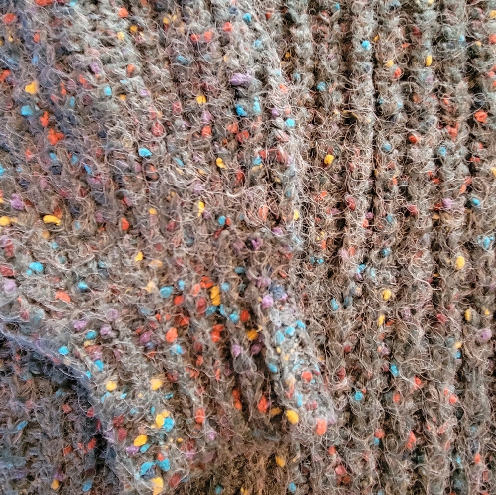 Chunky charcoal sweater